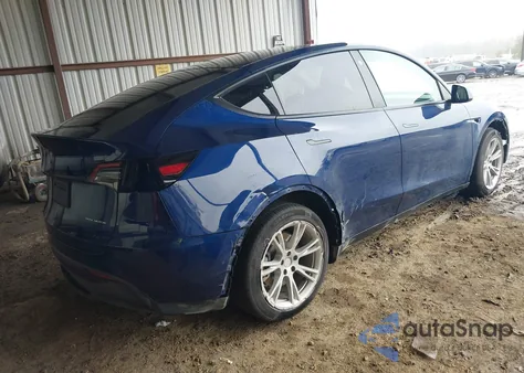 2021 Tesla Model Y Long Range Dual Motor All-Wheel Drive from USA, damaged, VIN 5YJYGAEE4MF196847